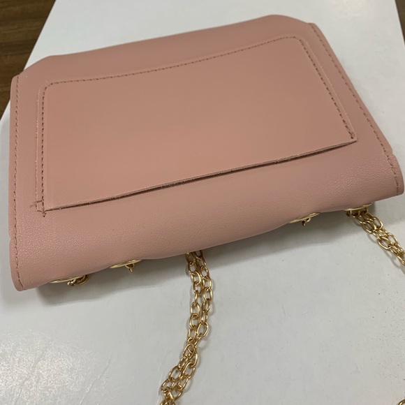 Pink leather crossbody - Picture 6 of 6